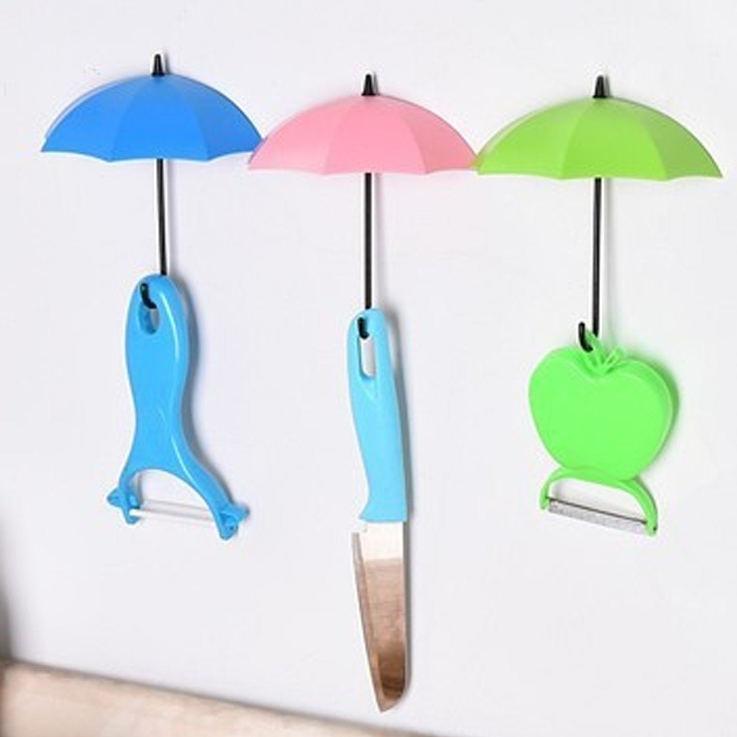 Colorful Umbrella Key Holder