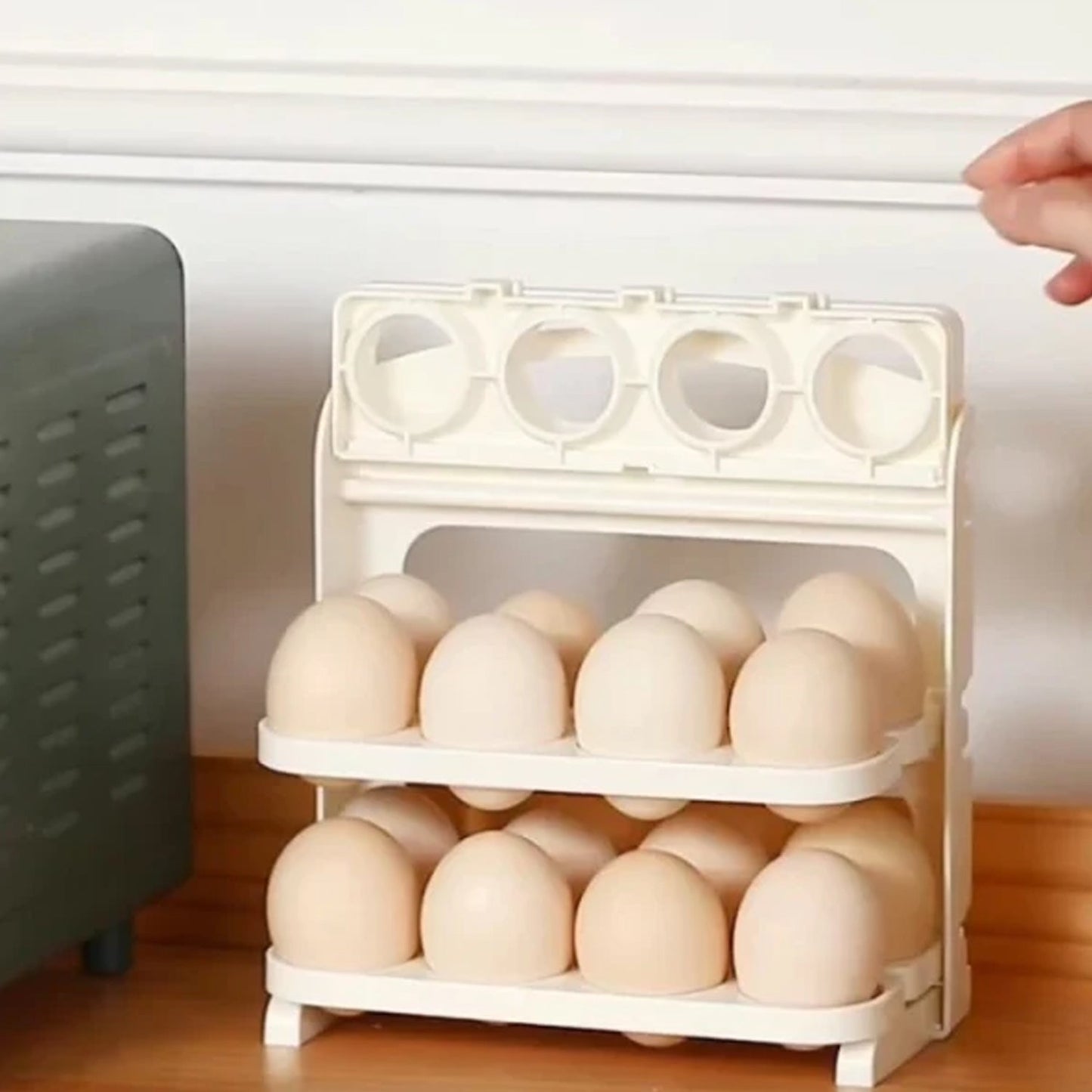 Plastic Foldable Egg Tray