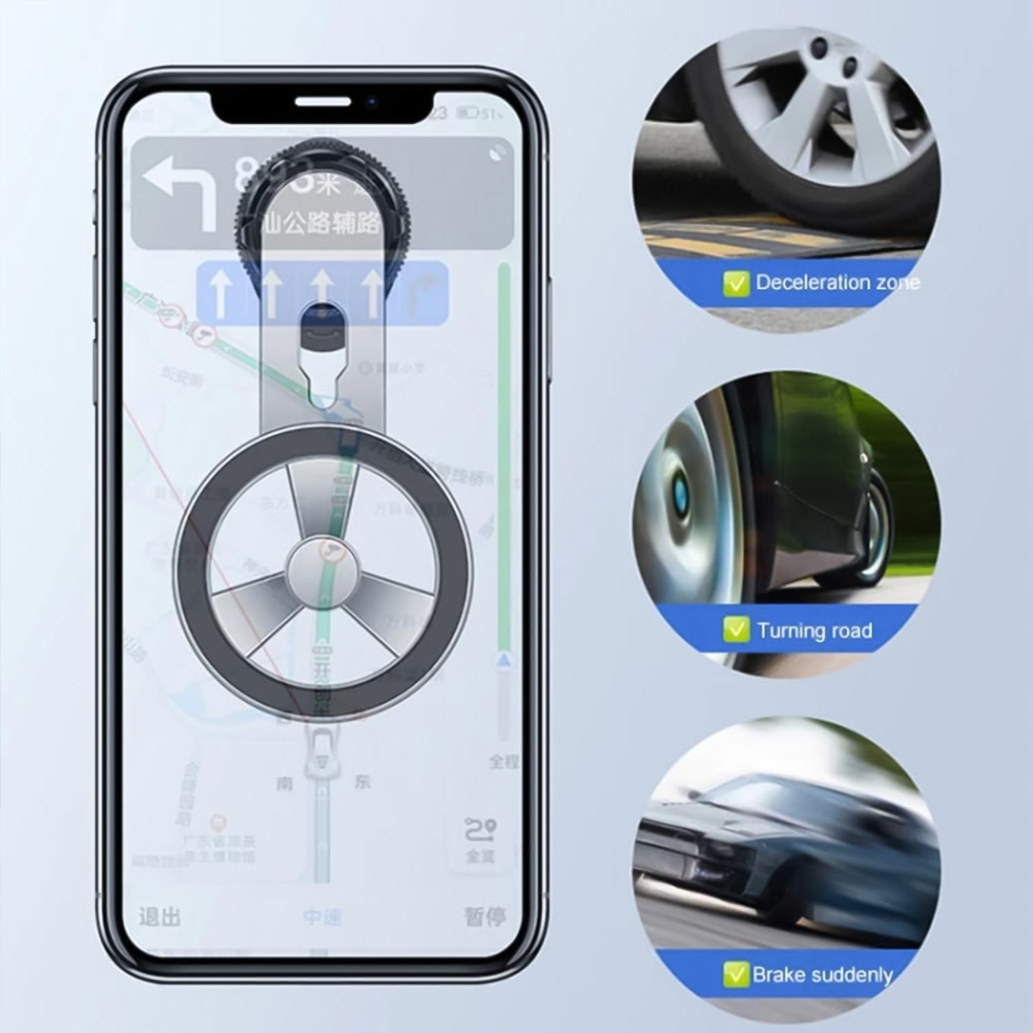 Magnetic Car Phone Holder