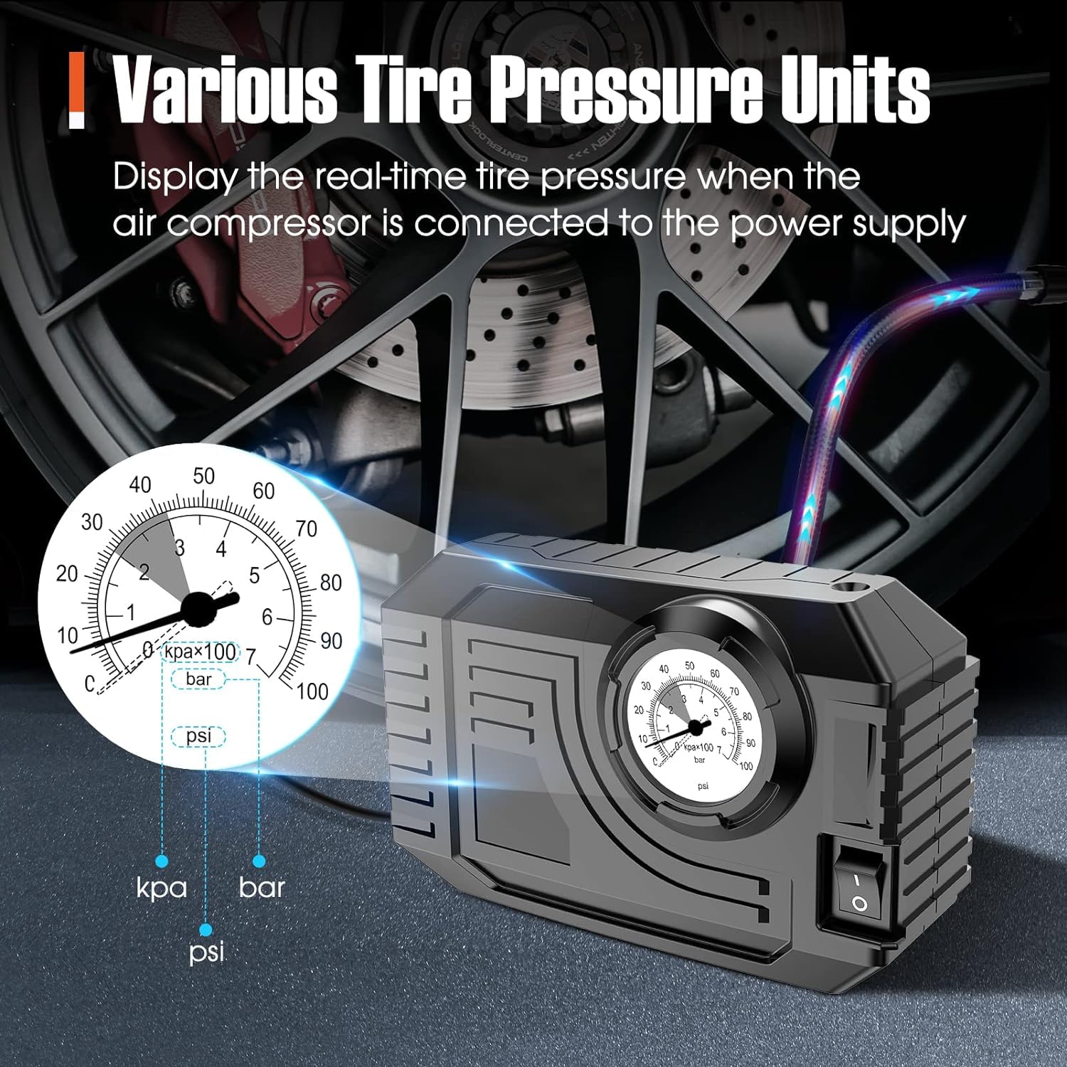 Portable 12V Air Compressor