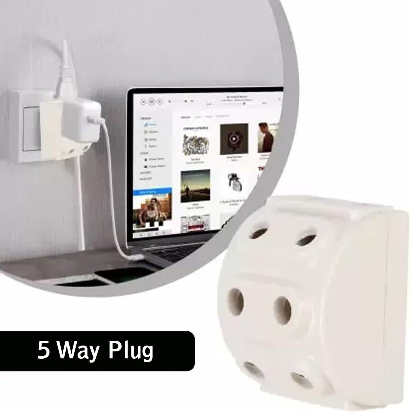 5-Way 2-Pin Multi-Plug