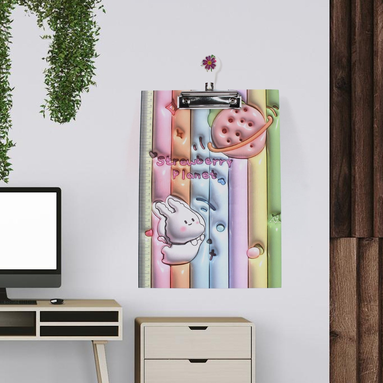 Wooden Kids' Clipboard