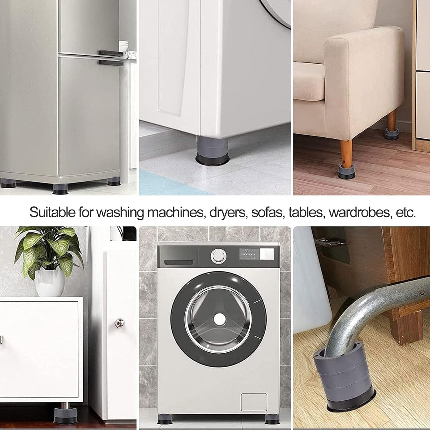 Anti-Vibration Washing Machine Pads