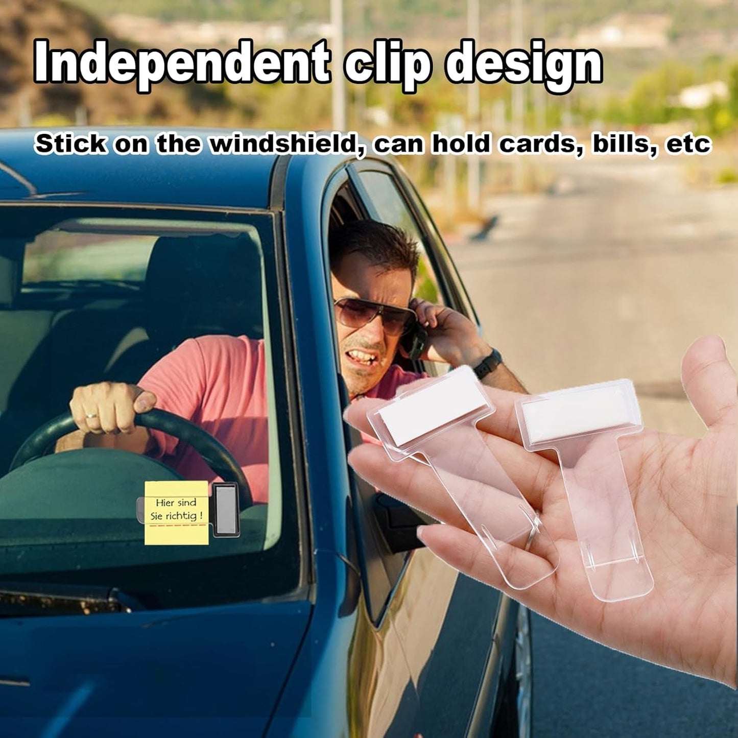 Car Ticket Holder Clip