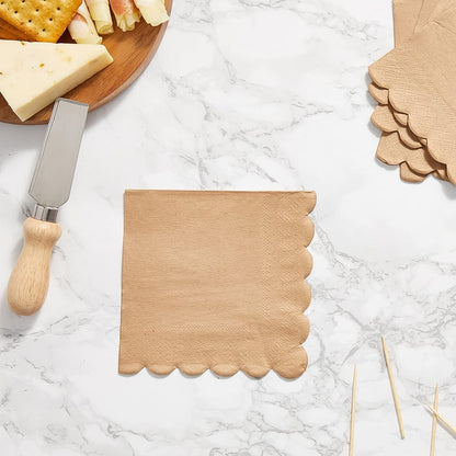 Scalloped Edge Tissue Set (120 Pc)