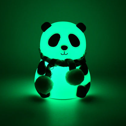 Panda 7-color Led Silicone Touch Lamp (1 Pc)
