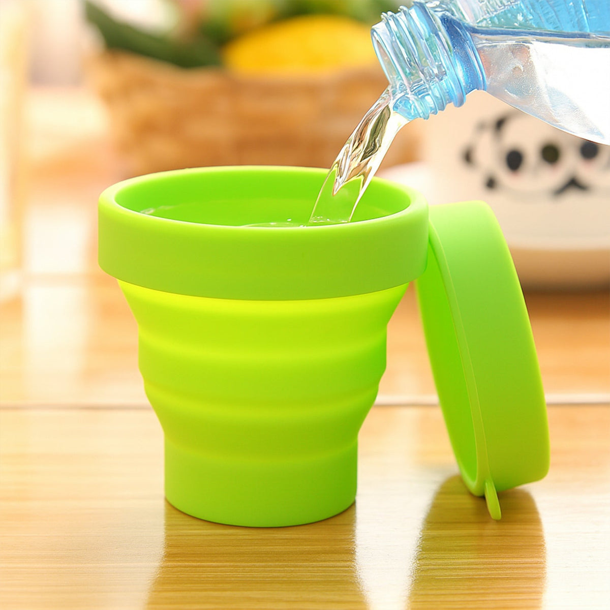Silicone Foldable Travel Mug