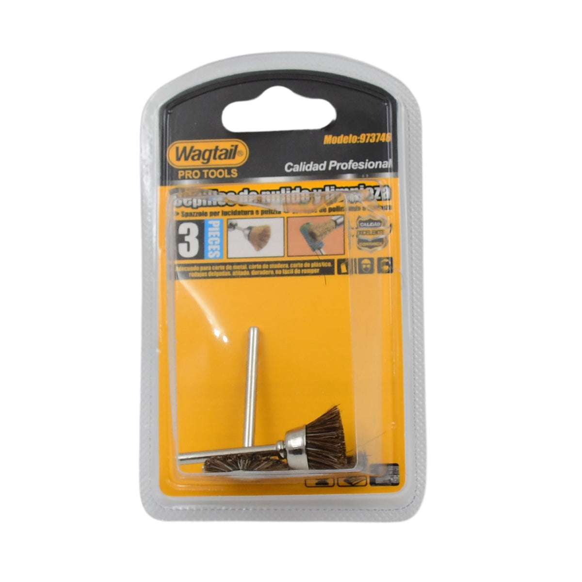 Brass Wire Brush Set