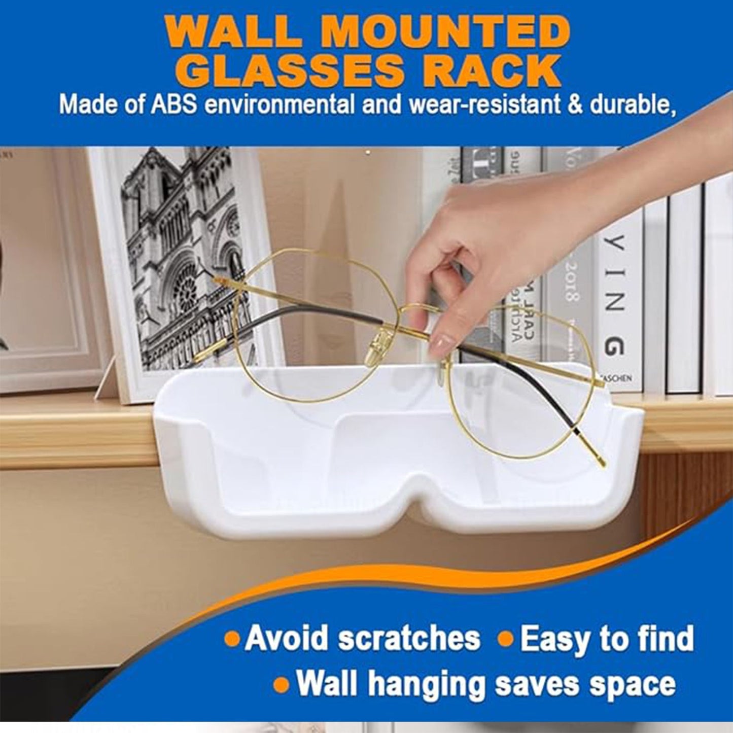 Wall Mount Sunglass Organizer
