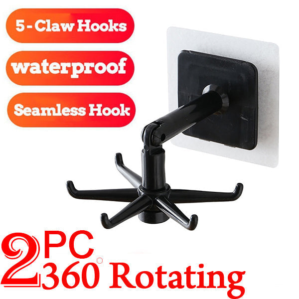 360 Rotatable Hooks For Hanging