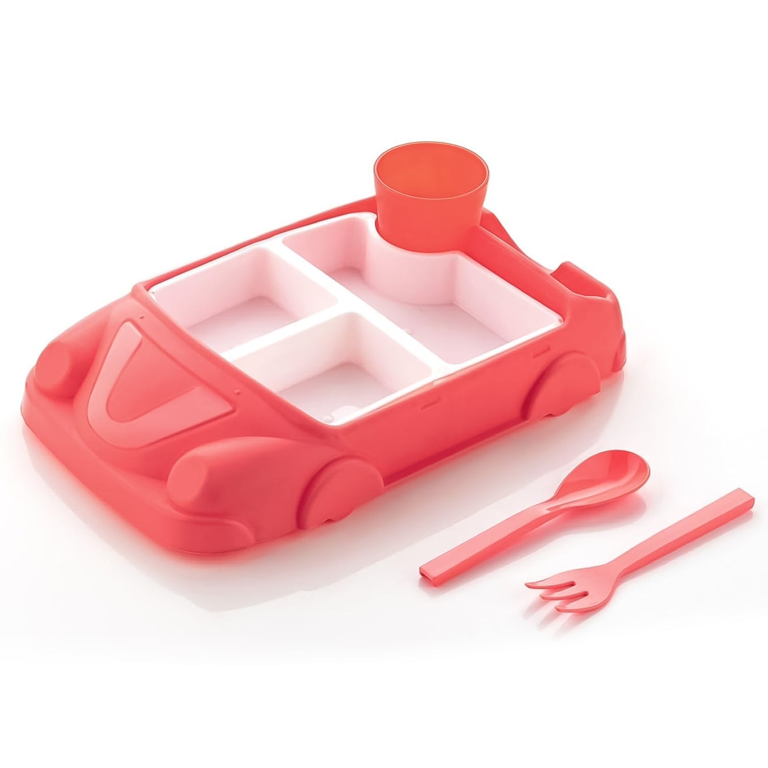 Car-Shaped Suction Baby Plate