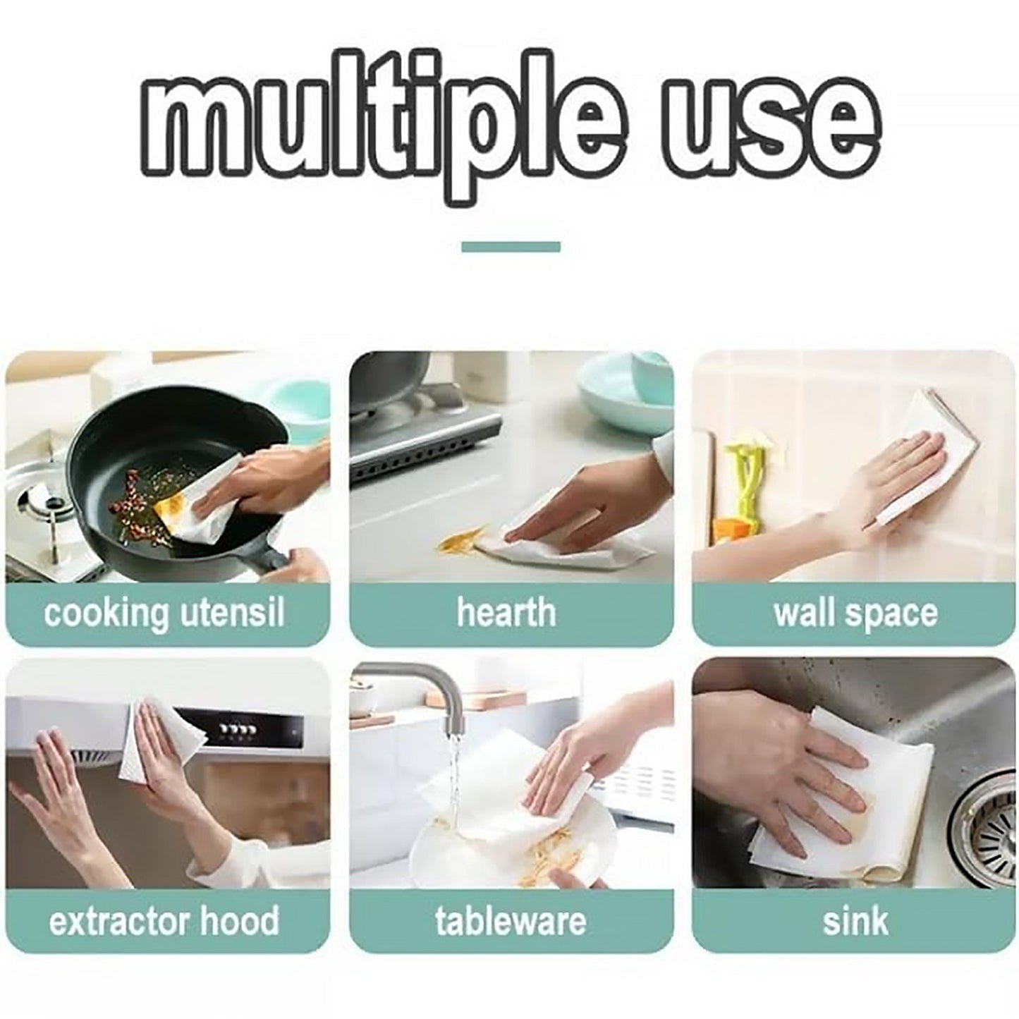 Heavy-Duty Grease Cleaning Wipes