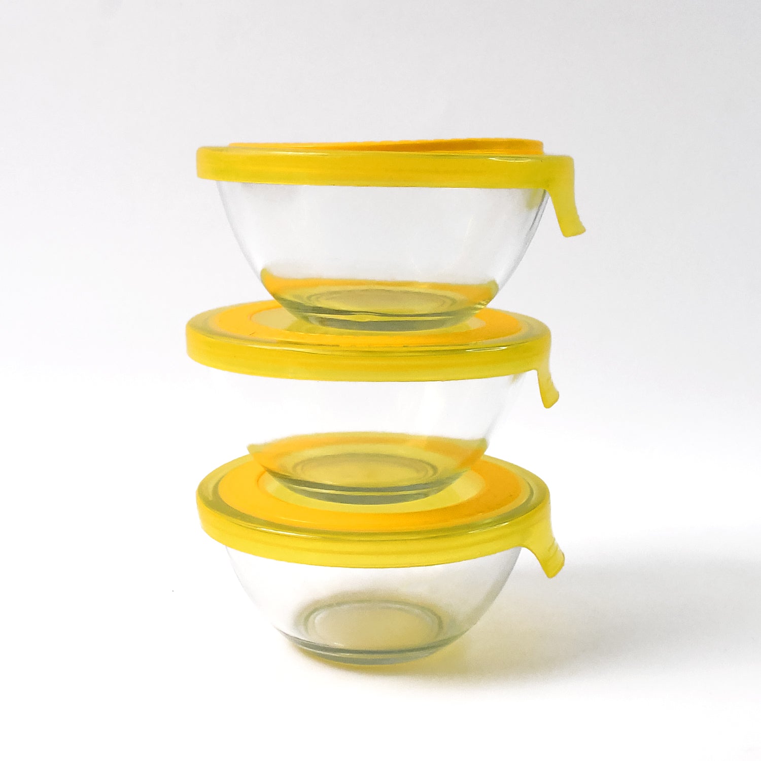 Glass Bowl Set Mixing (3 Pcs)