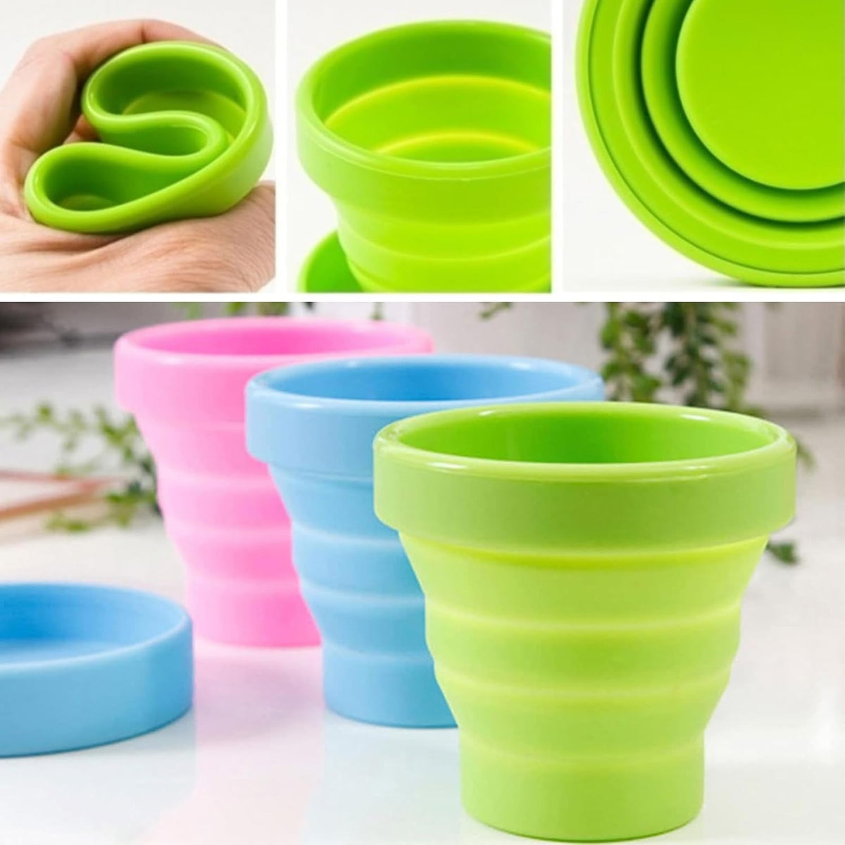 Silicone Foldable Travel Mug