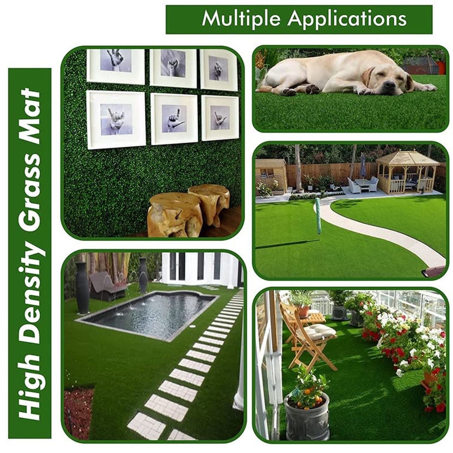 Artificial Grass Turf – Pack of 1