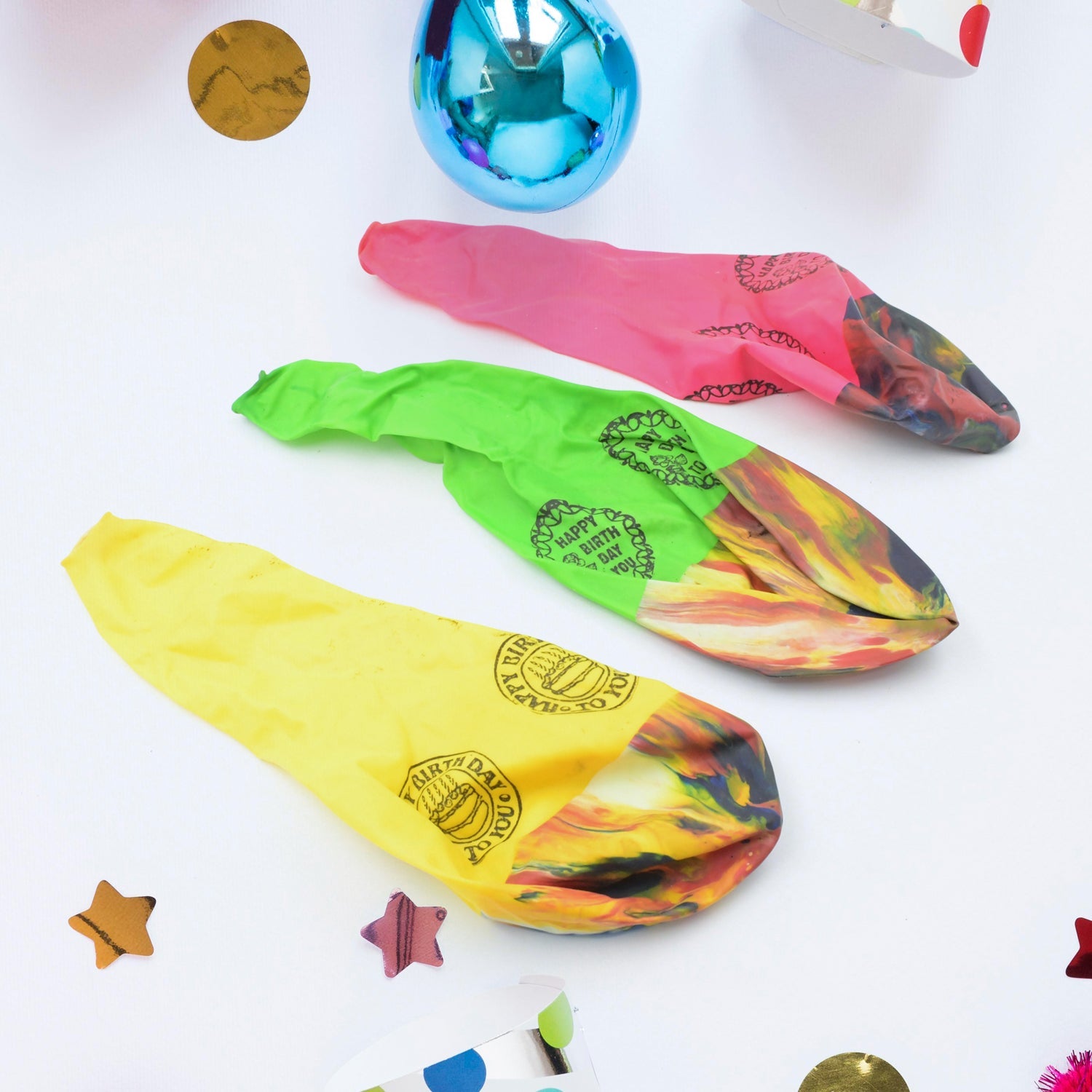 Giant Rainbow Party Balloons