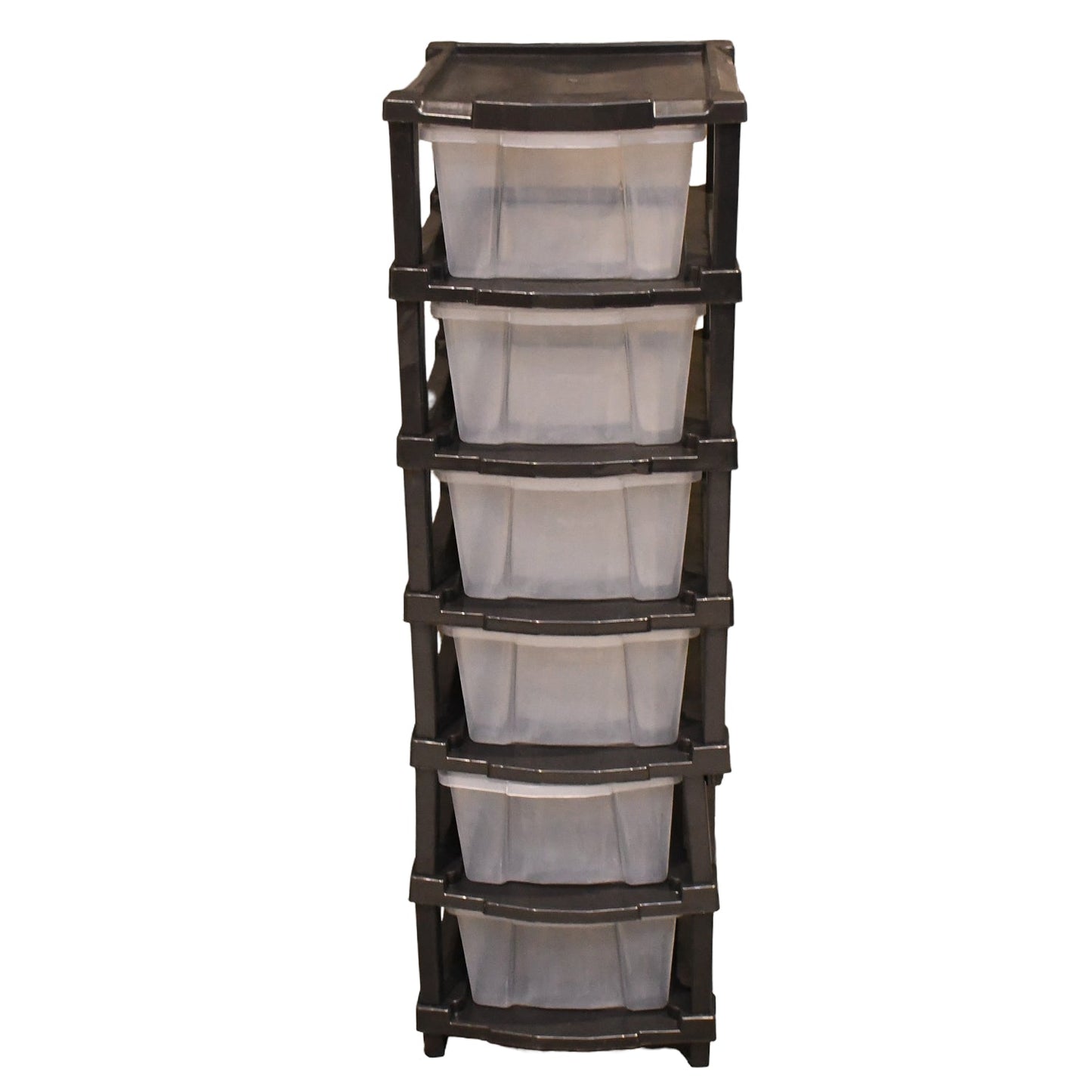 6-Layer Transparent Drawer Organizer