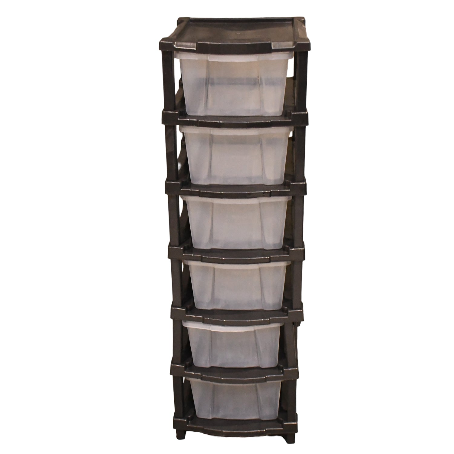6-Layer Transparent Drawer Organizer