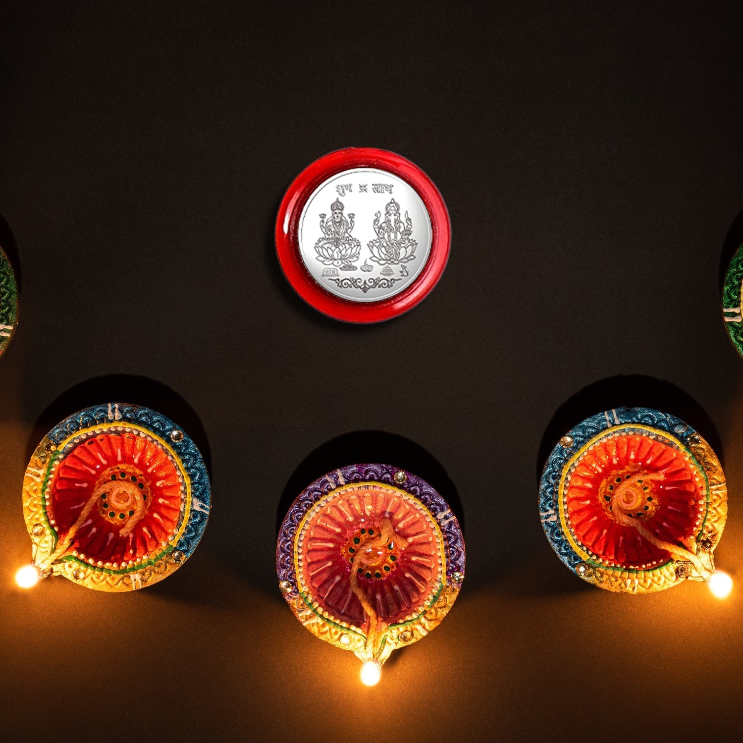 866 Pure Silver Coin For Gift  Pooja