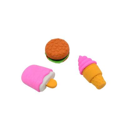 3D Dessert Eraser Set