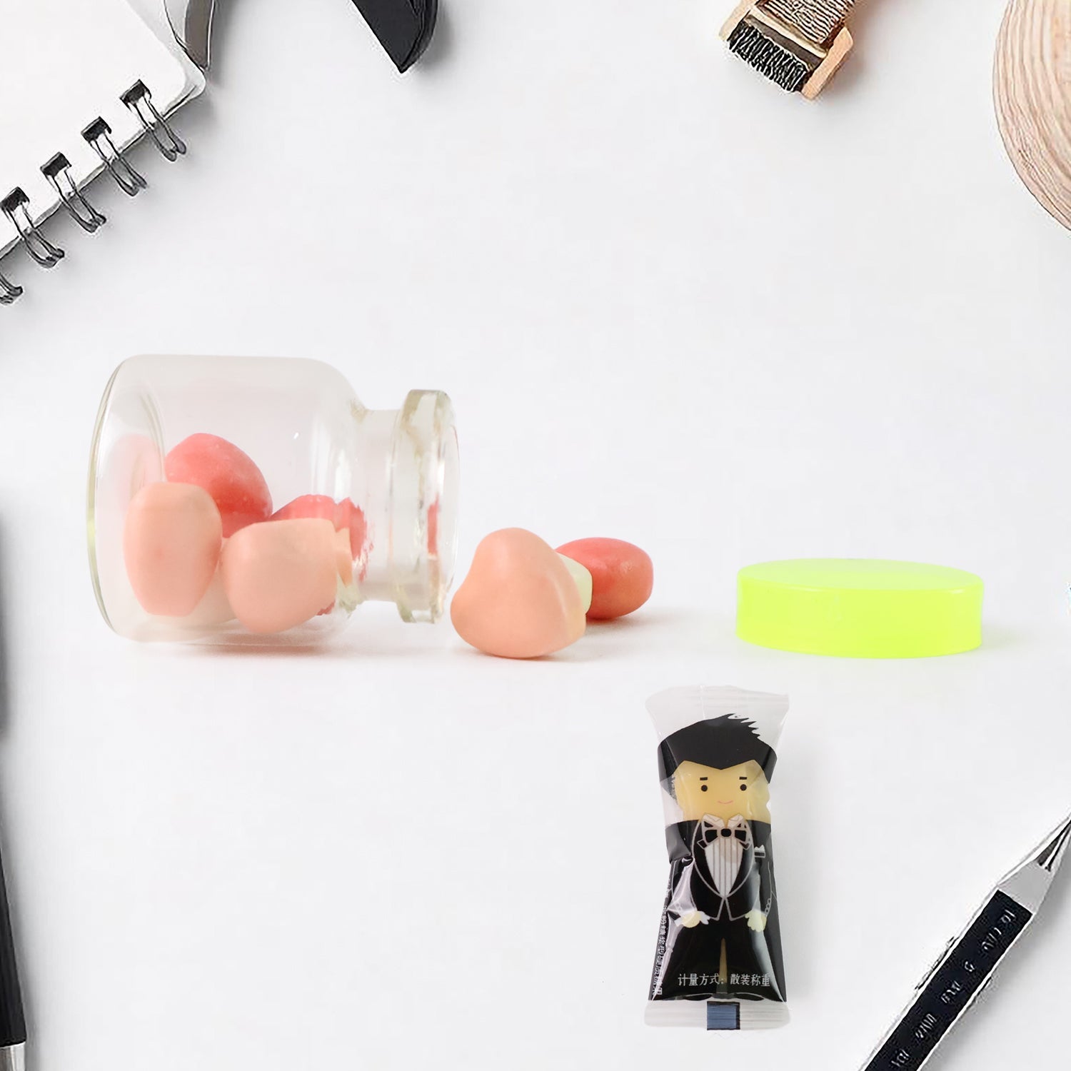 Candy-Themed Pencil Set