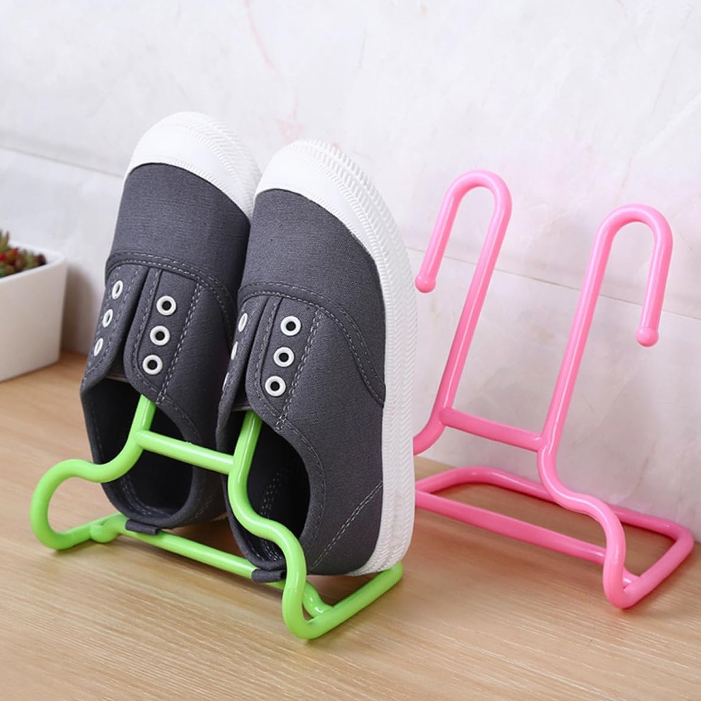 Space-Saving Hanging Shoe Rack