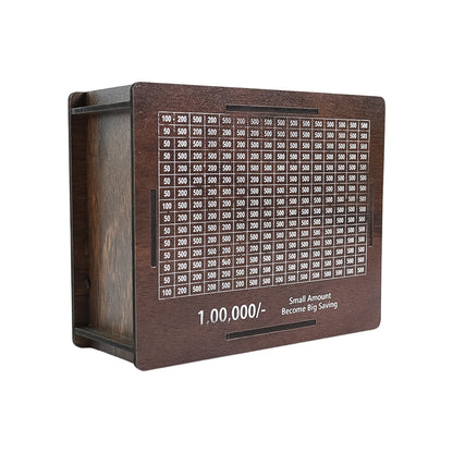 Wooden Money  Piggy Bank