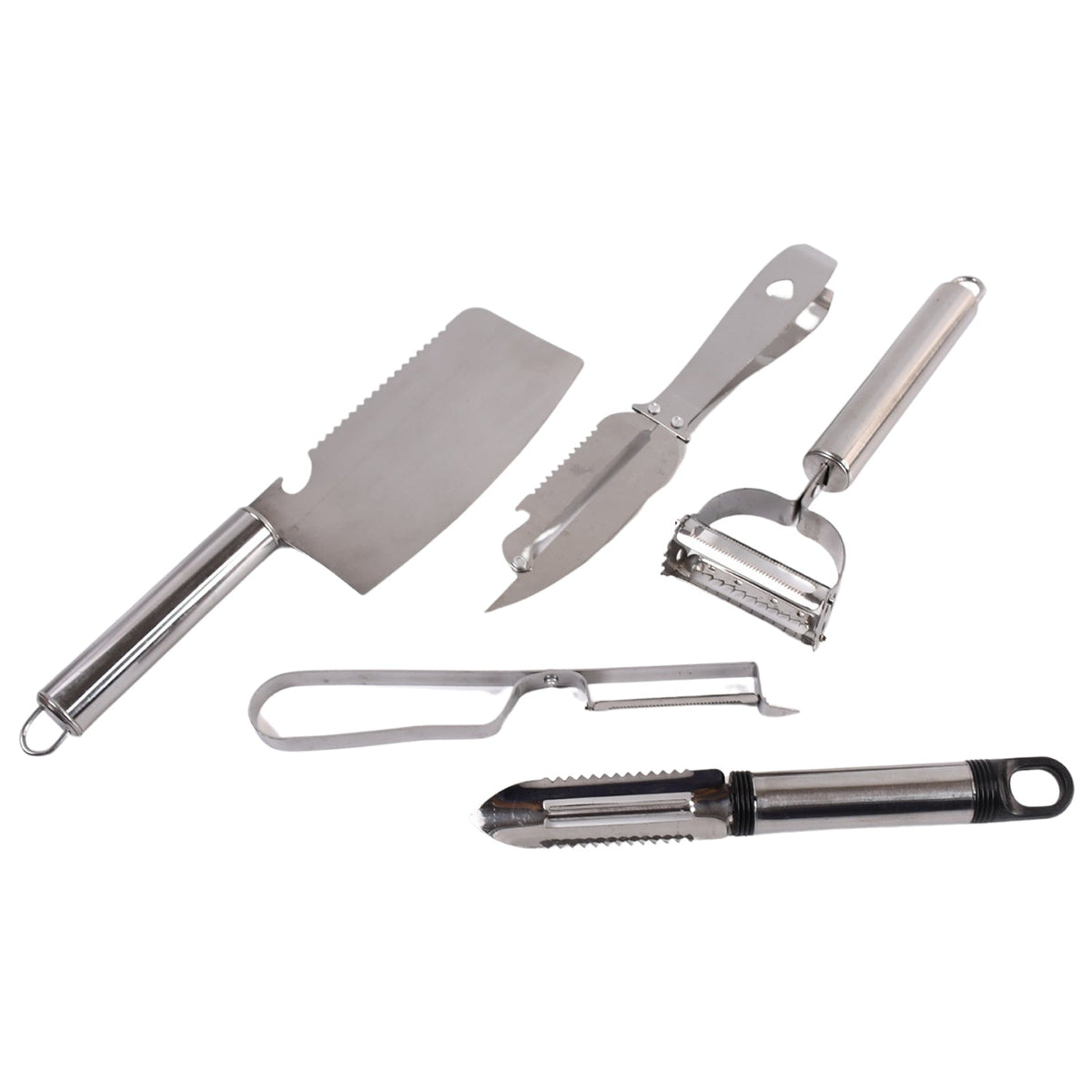 Multifunctional Steel Peeler Set