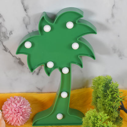 Coconut Tree Led Night Light Table Lamp