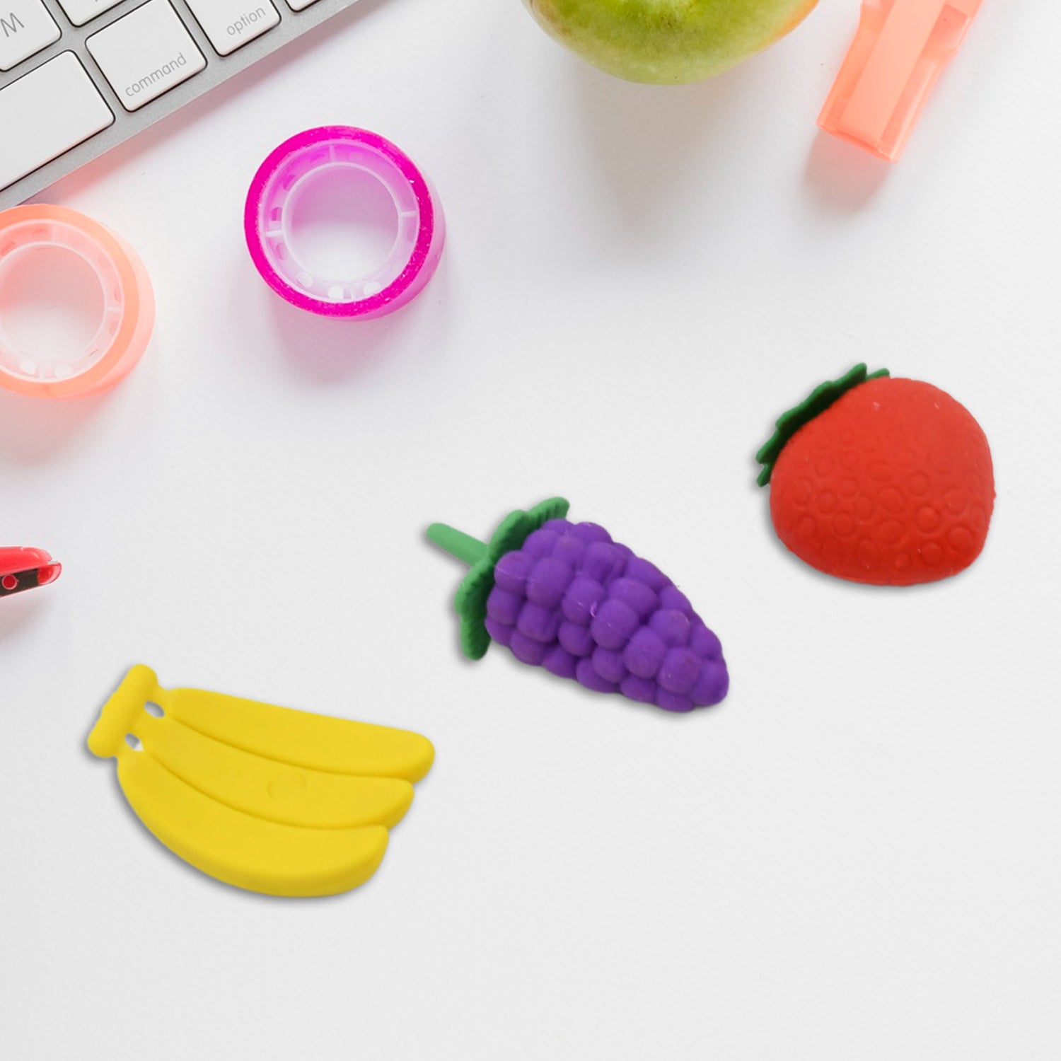 Fancy Food Colorful Erasers
