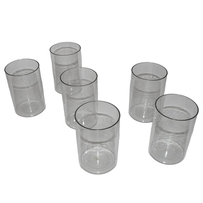 Everyday 6-Piece Plastic Glass Set