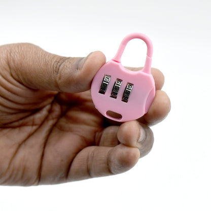 3-Digit Zipper Security Lock