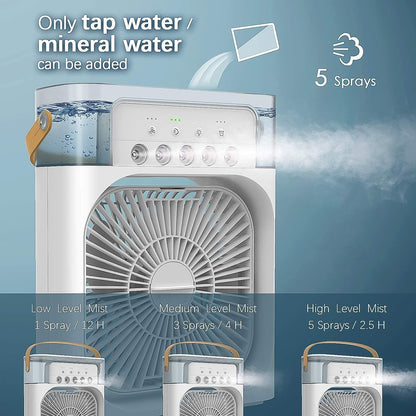Portable Air Cooler with LED Lights