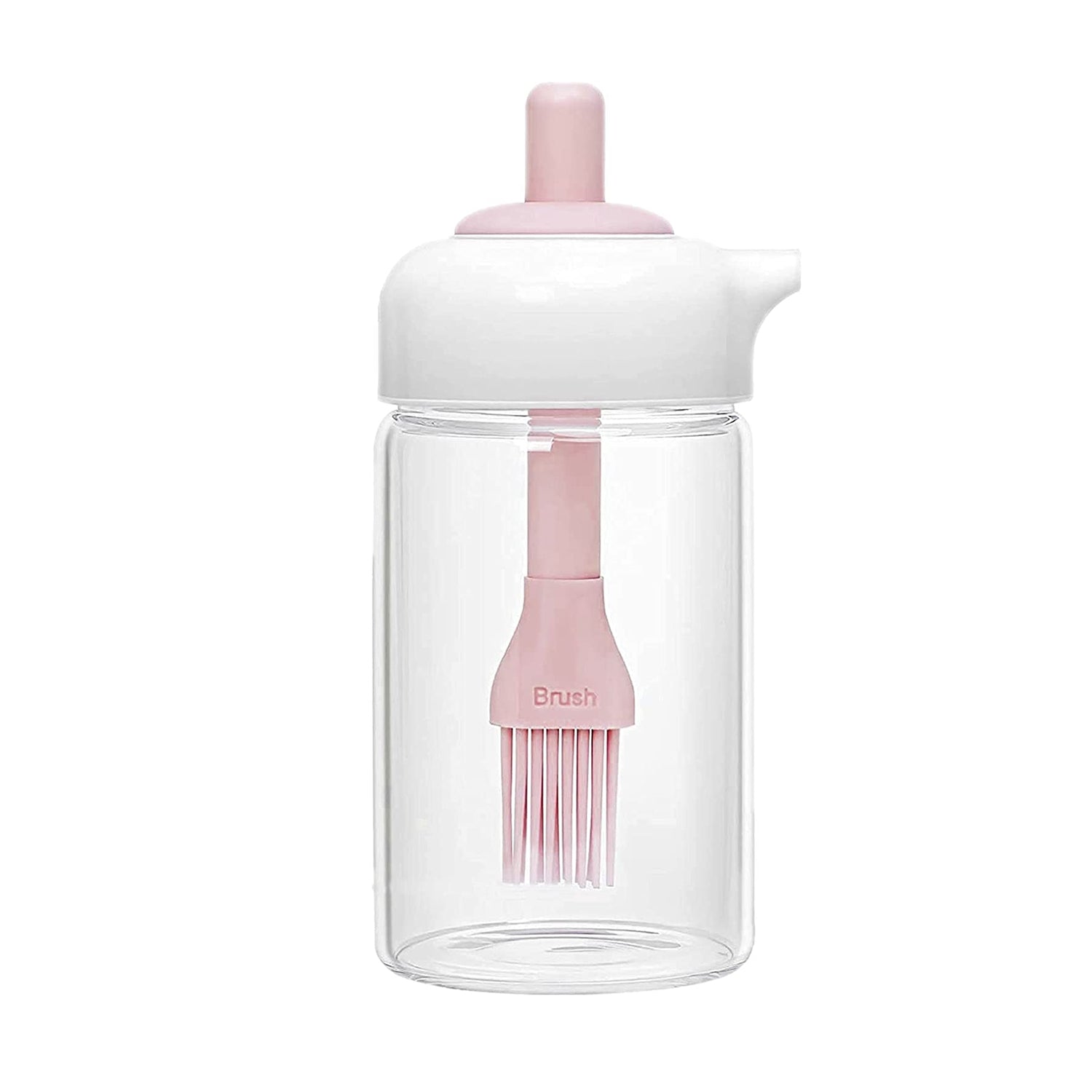 2-in-1 Oil Dispenser Bottle with Silicone Brush