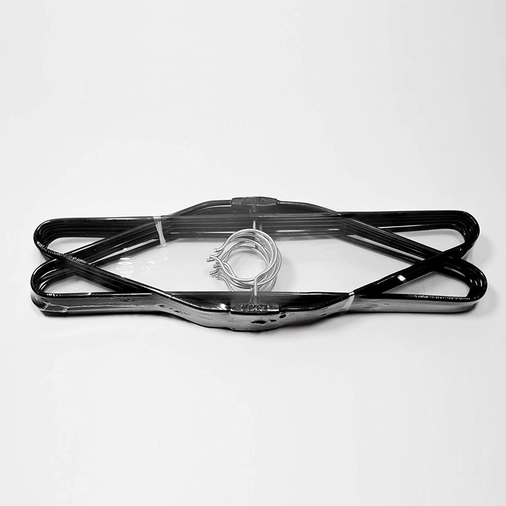 Steel Wardrobe Hangers (12 Pack)