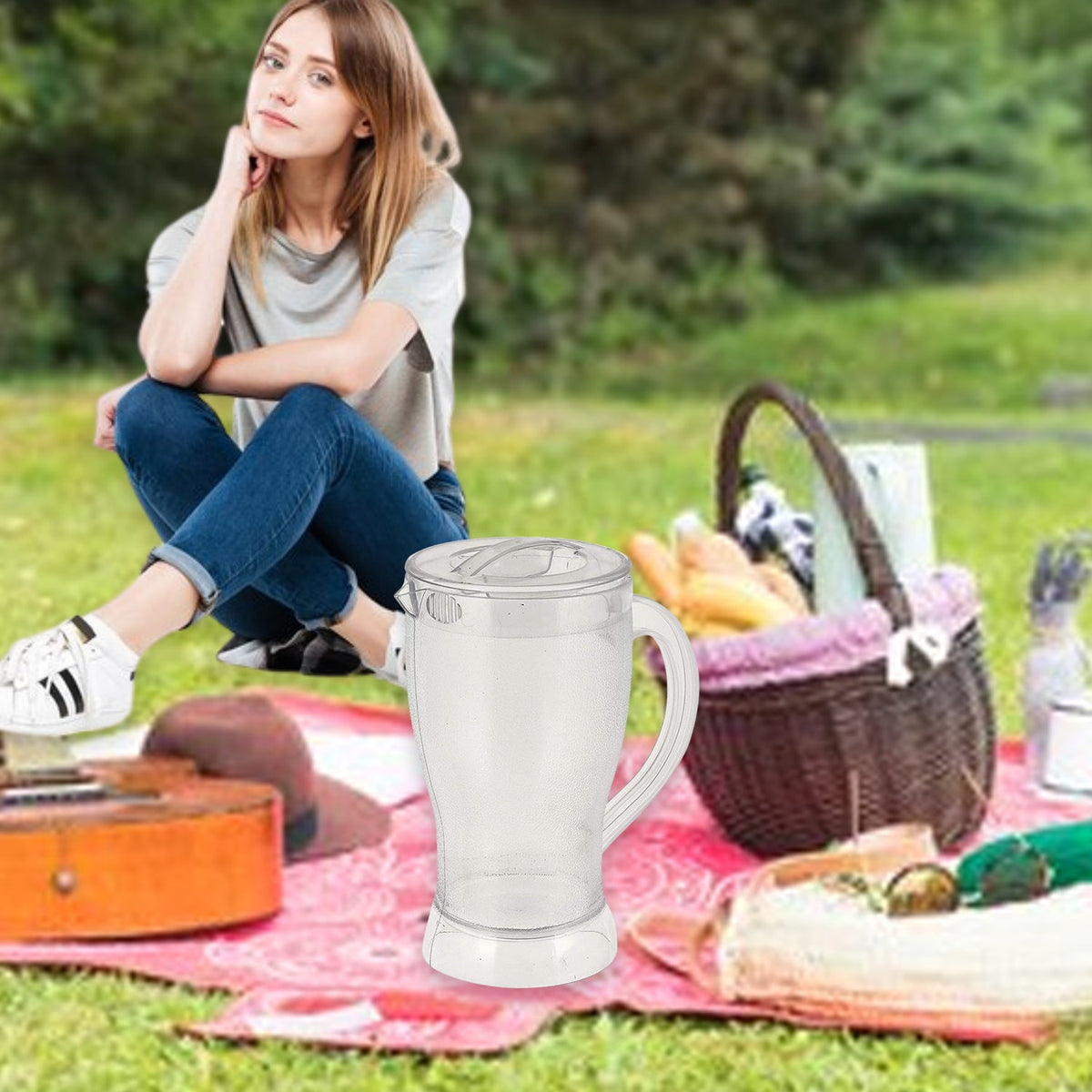 Unbreakable Lemon Water Jug