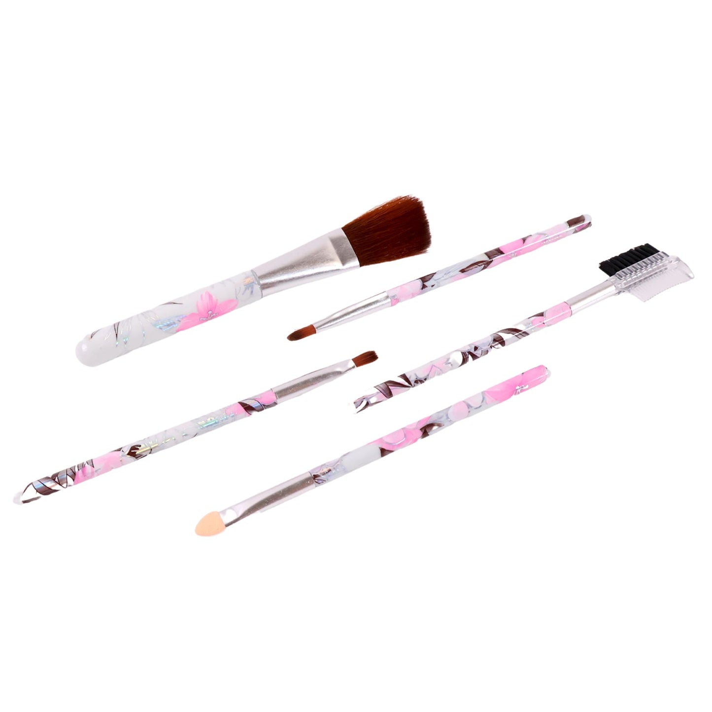 Floral Makeup Brush Set