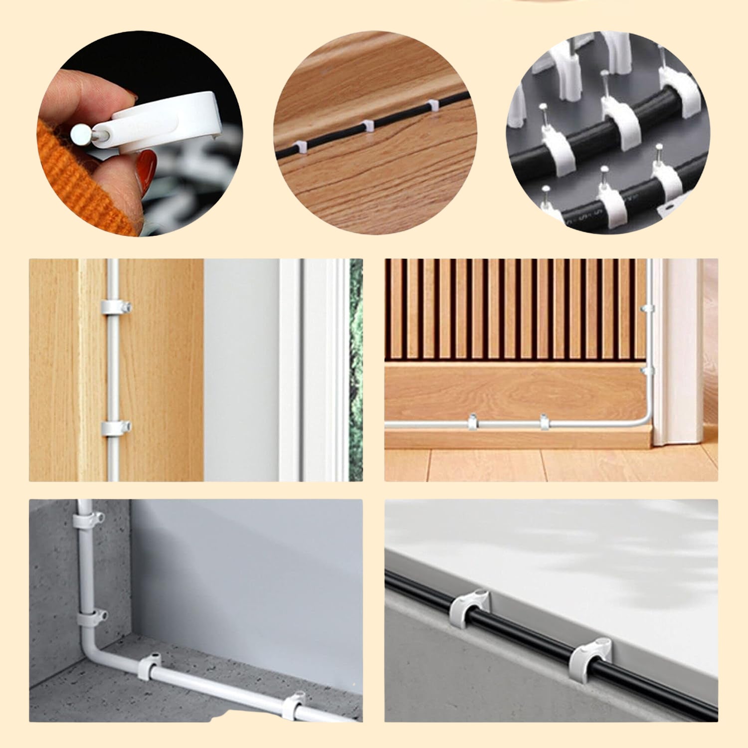 Heavy-Duty Cable Clips