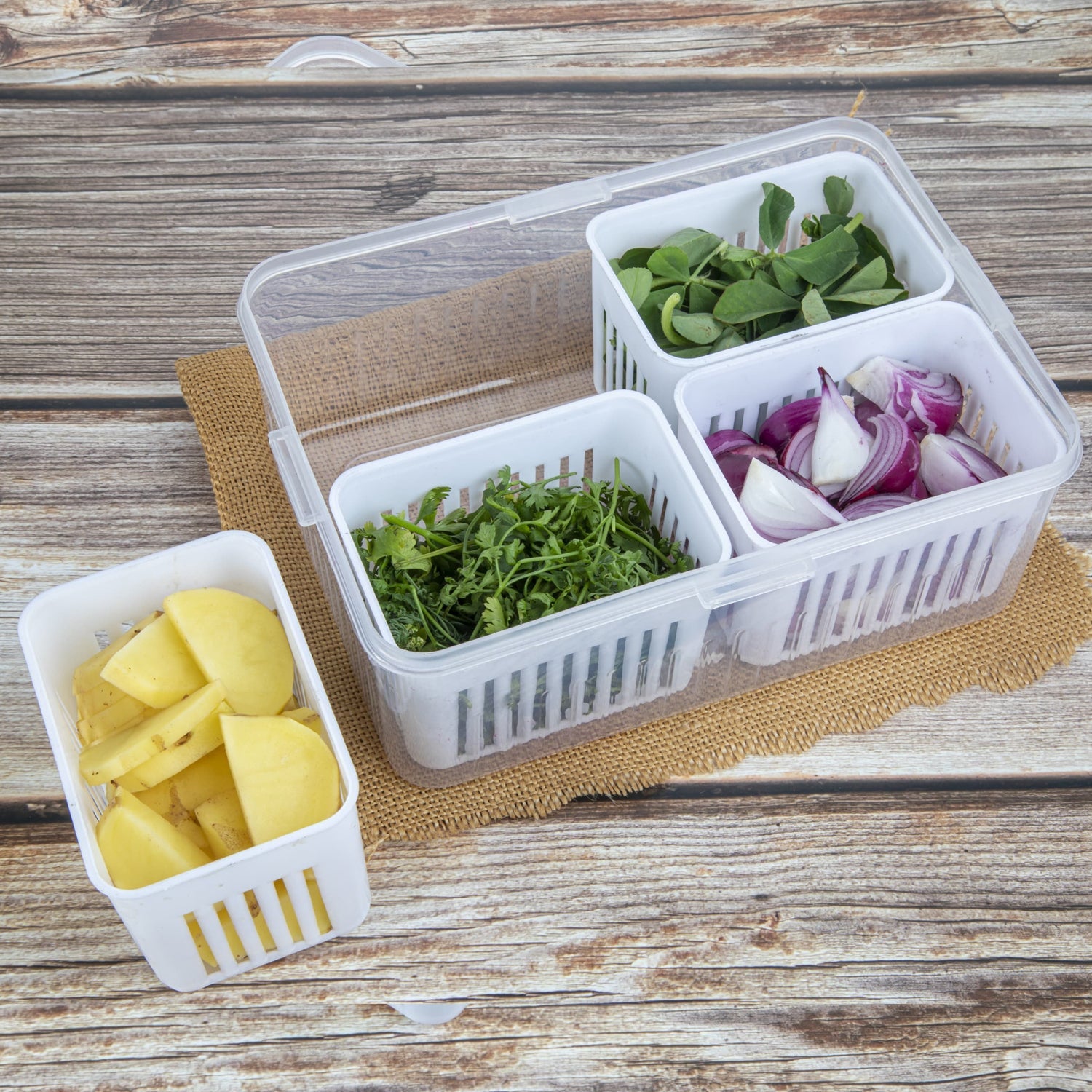 Fridge Storage Boxes (1 Pc)