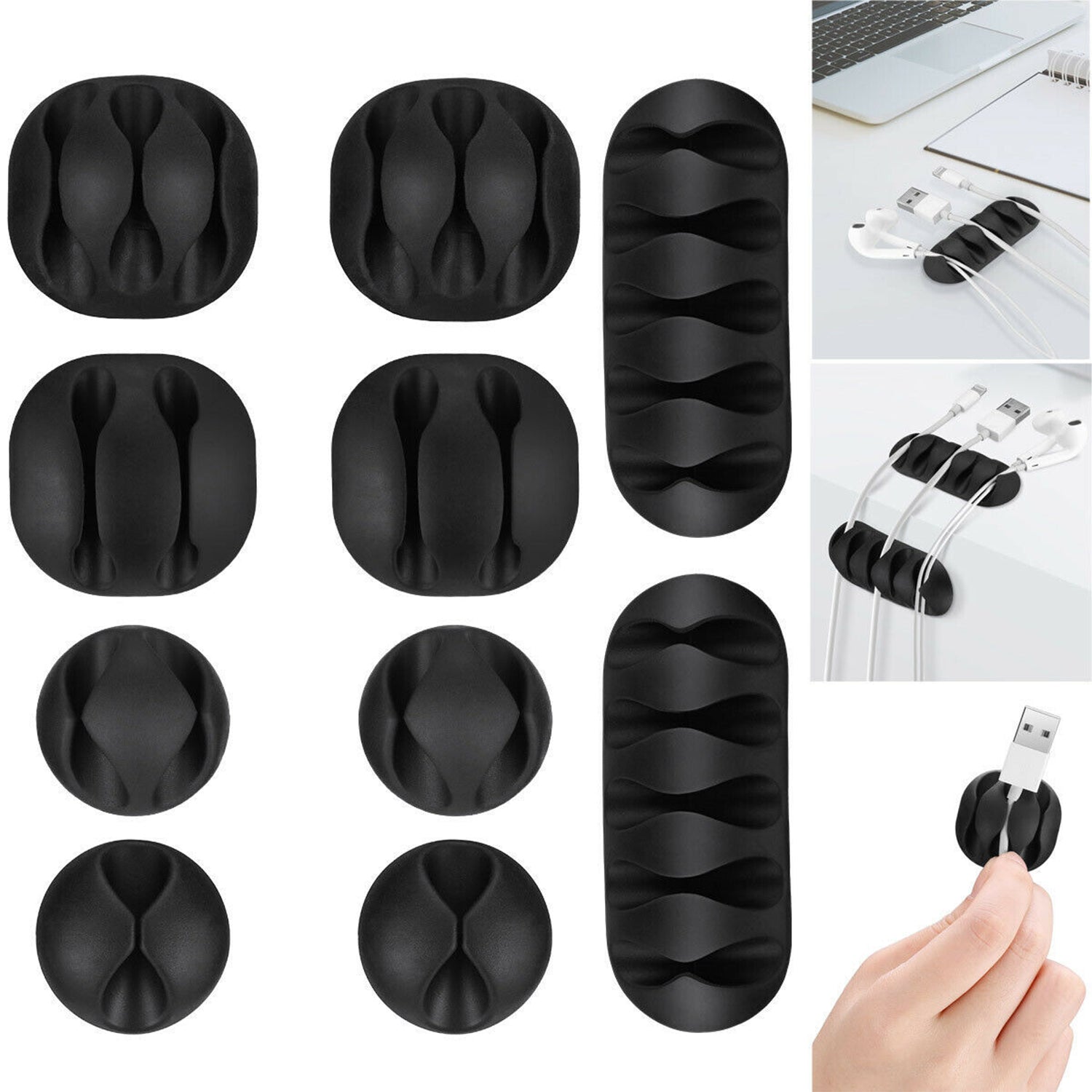 Multi-Size Cable Clips