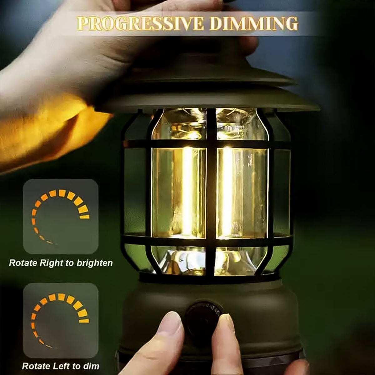 Retro LED Camping Light