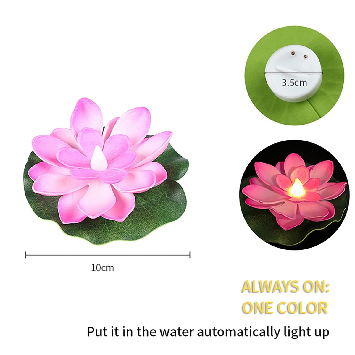 Floating Lotus LED Candles