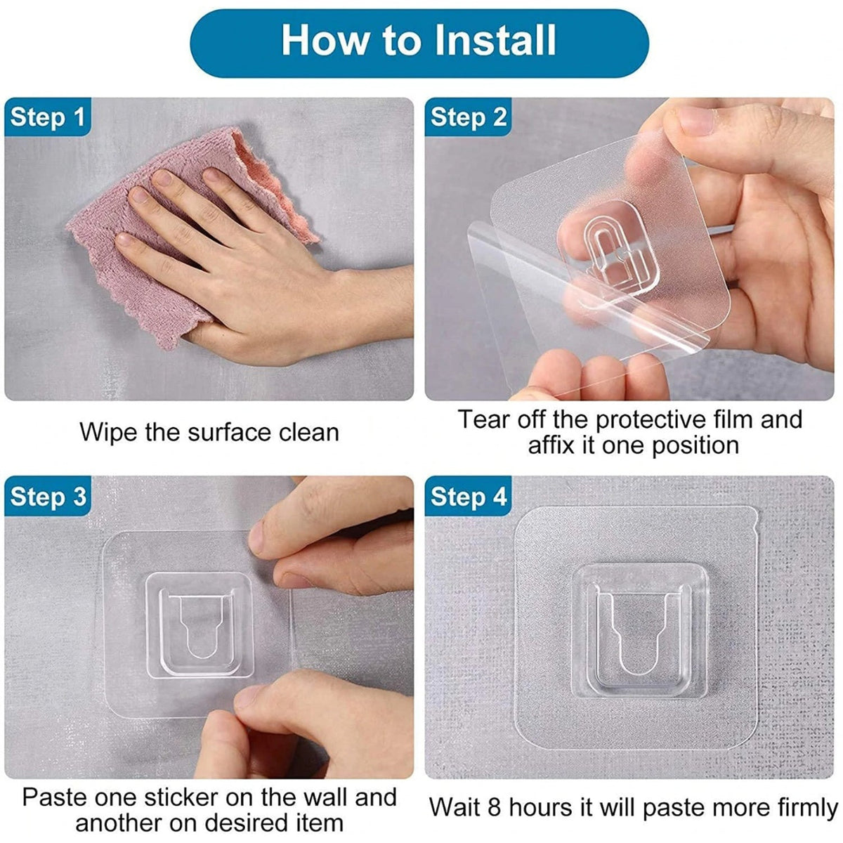 Invisible Heavy-Duty Hook