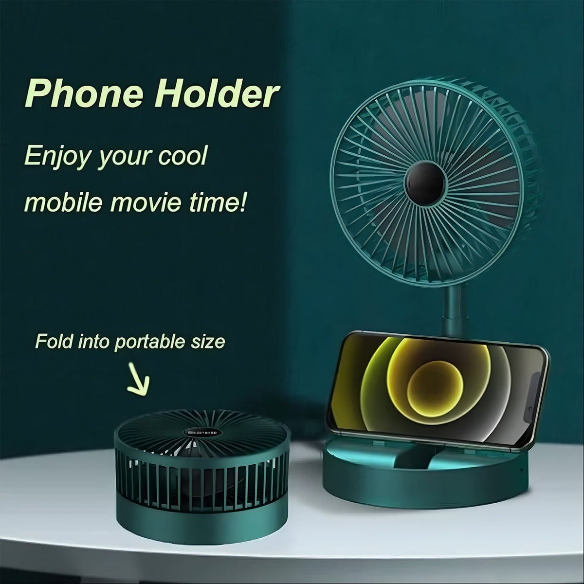 Foldable Telescopic Fan