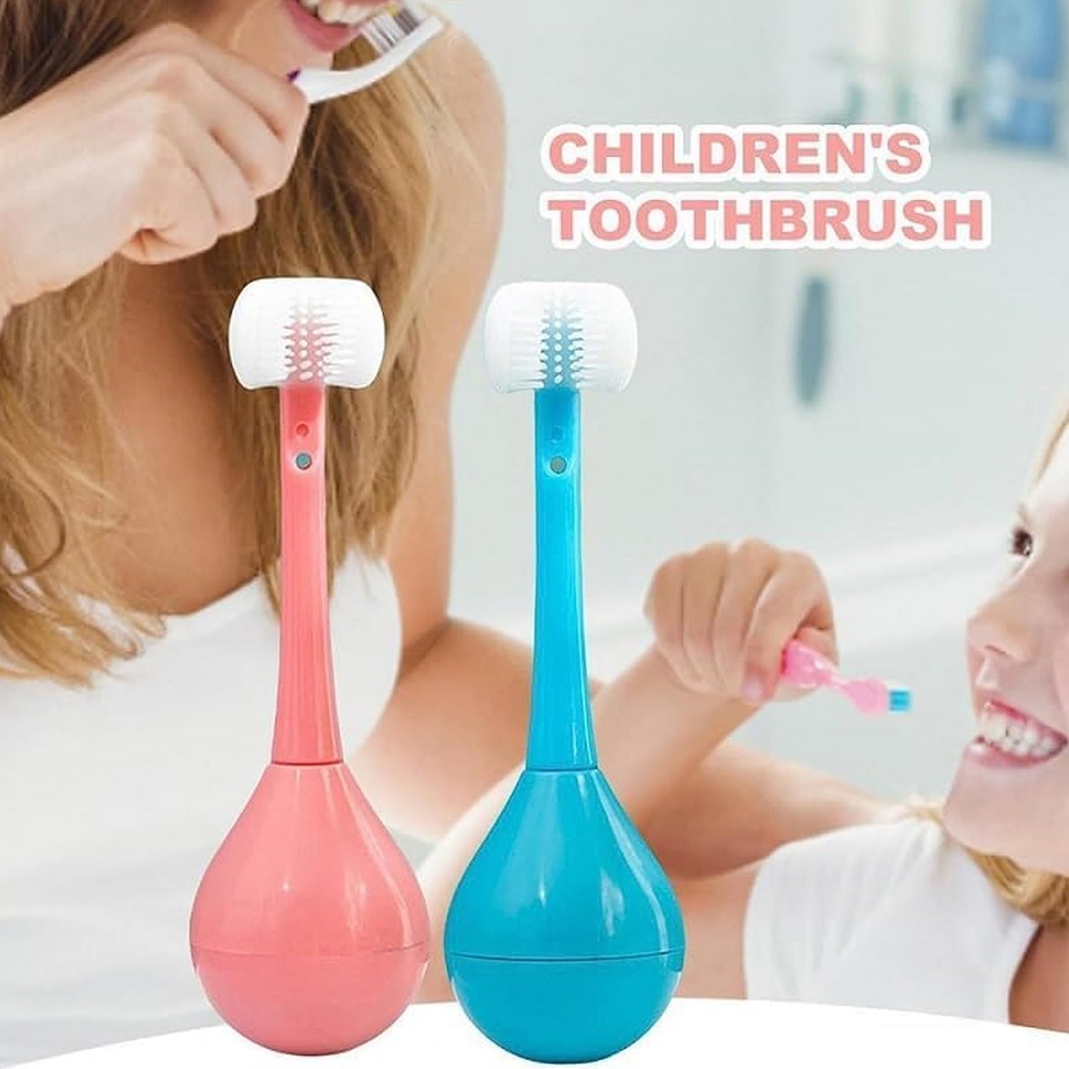 3-Sided Toddler Toothbrush