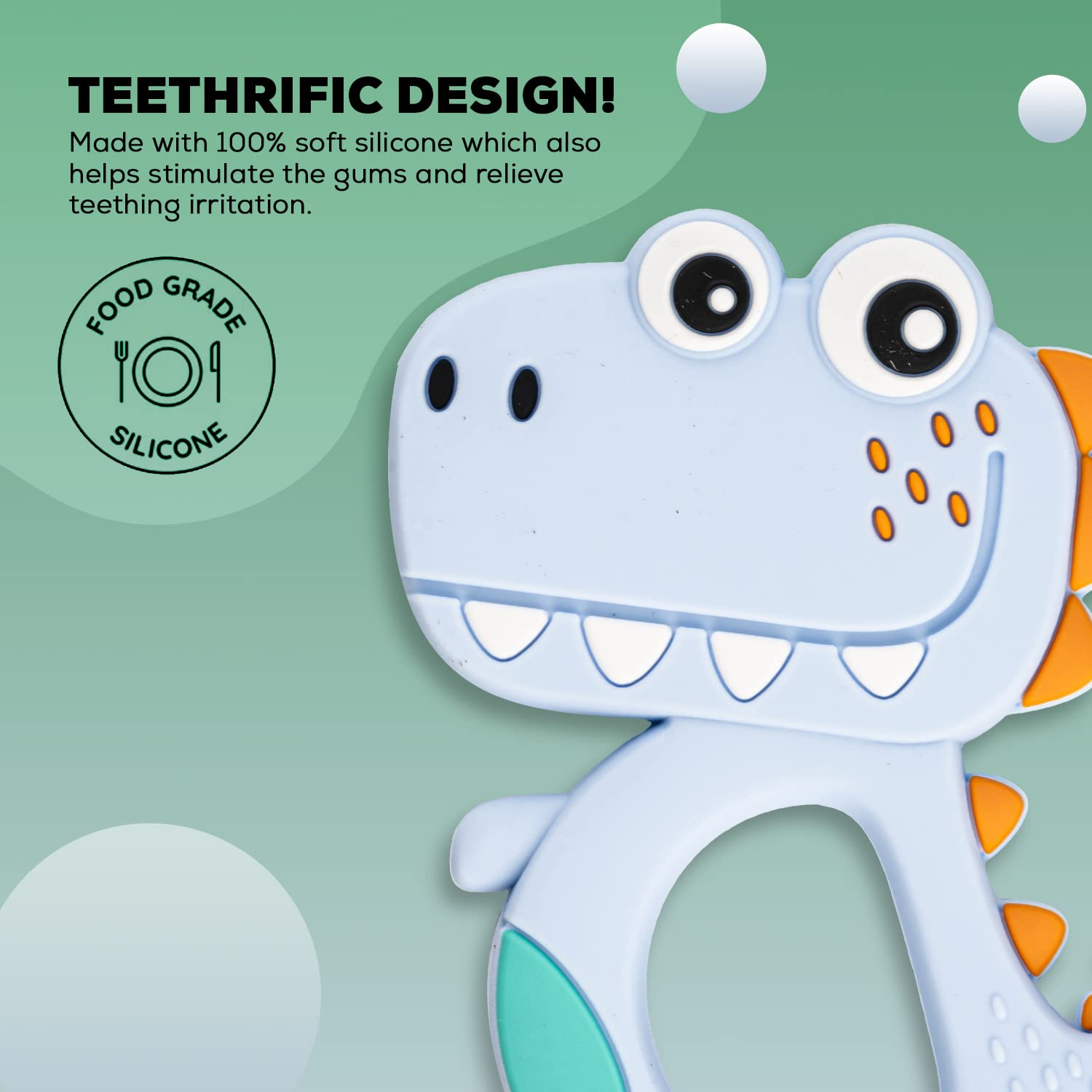 Dinosaur Baby Teether Toy
