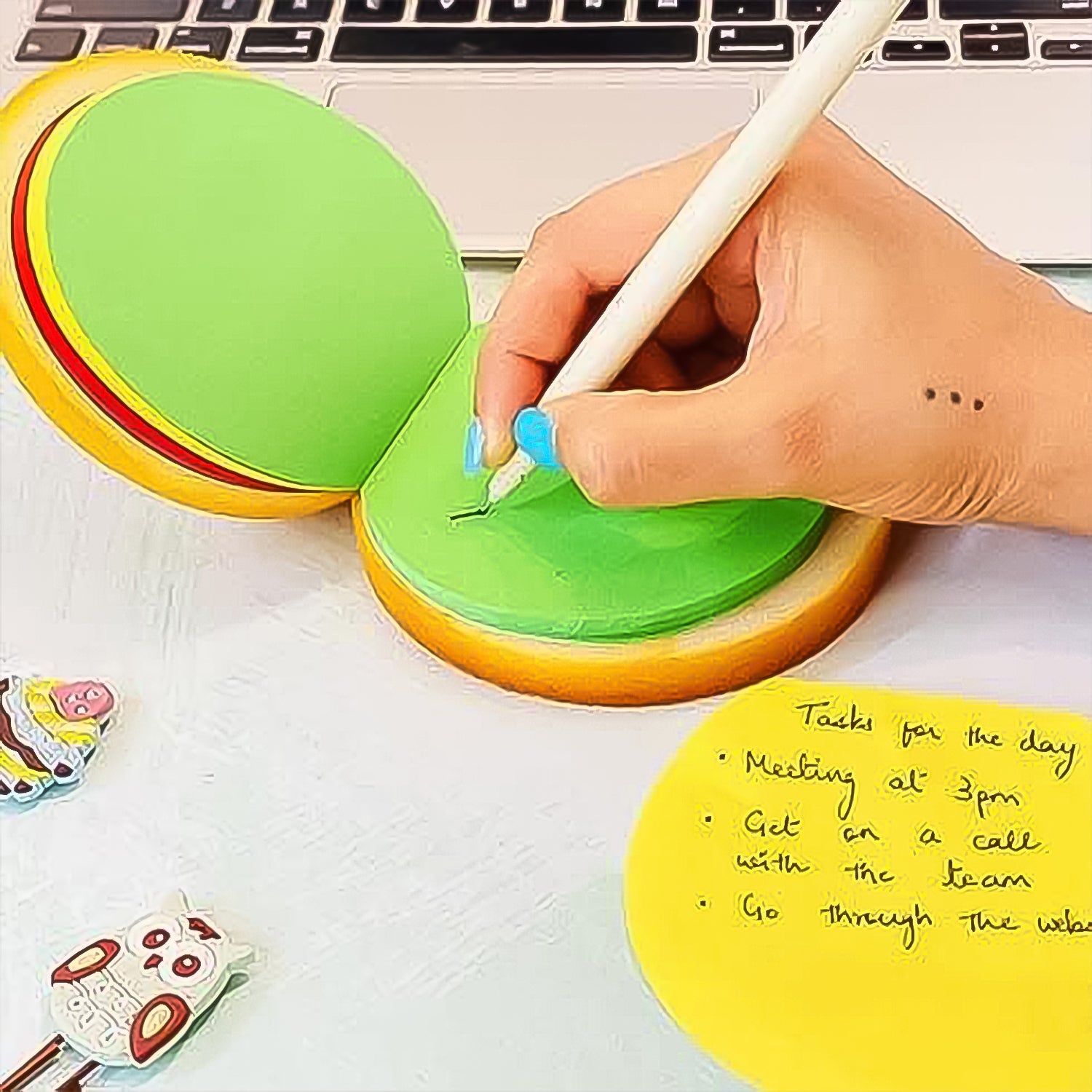 Burger Shaped Notepad