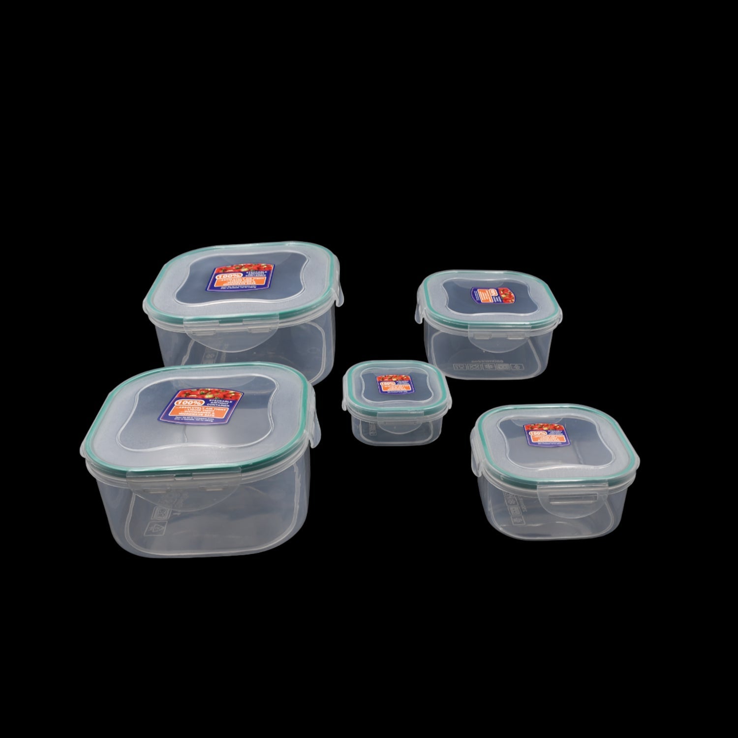 Snap-Seal Storage Containers