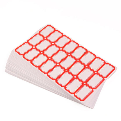 Blank Label Sticker Sheets (50 Sheet)
