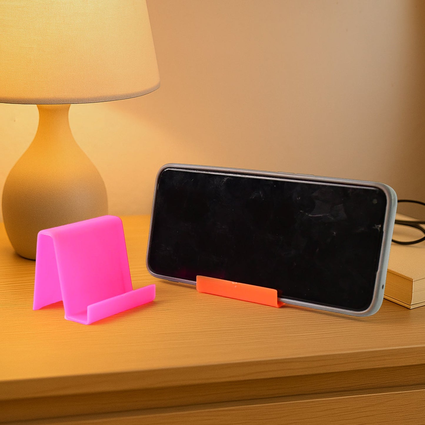 Angled Plastic Phone Stand